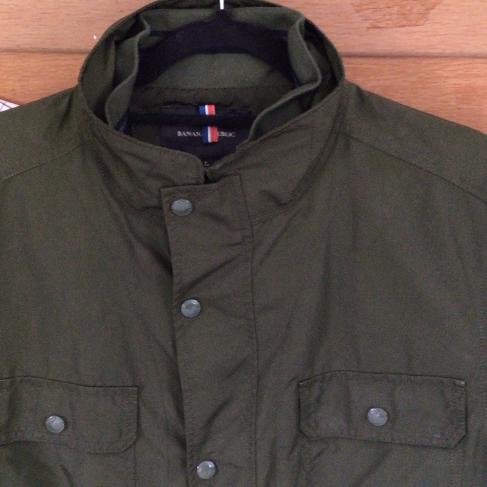 Banana Republic Olive Military Jacket